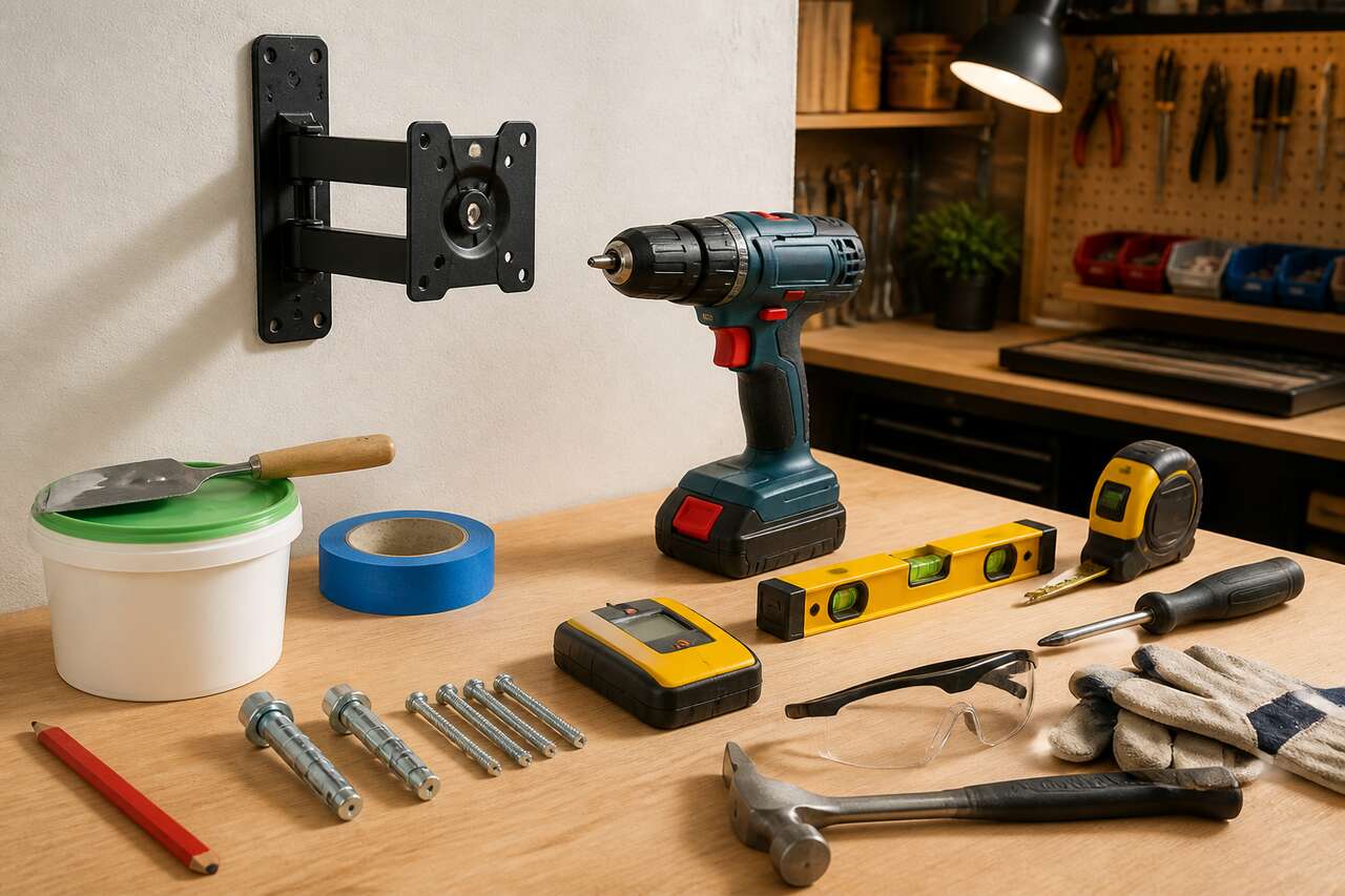 Accrocher un support d'enceinte sur mur en plâtre : guide pratique