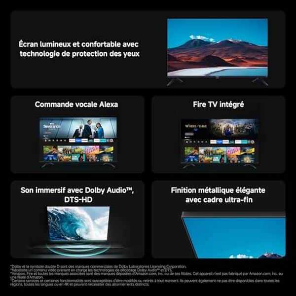 Découvrez notre test complet de la Xiaomi 32 inch F TV : smart TV performante équipée d'Alexa et de Dolby Audio. Caractéristiques, performances et avis d'experts inclus. 