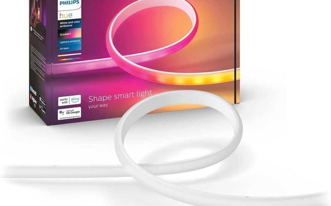 Test du ruban LED gradient Philips Hue White and Color 2 m : notre avis complet