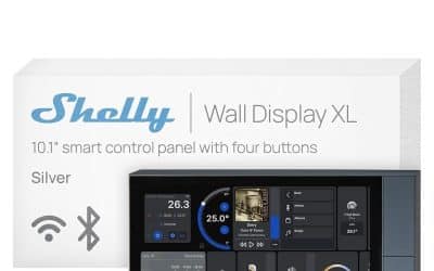 Test du Shelly Wall Display XL : écran tactile domotique connecté