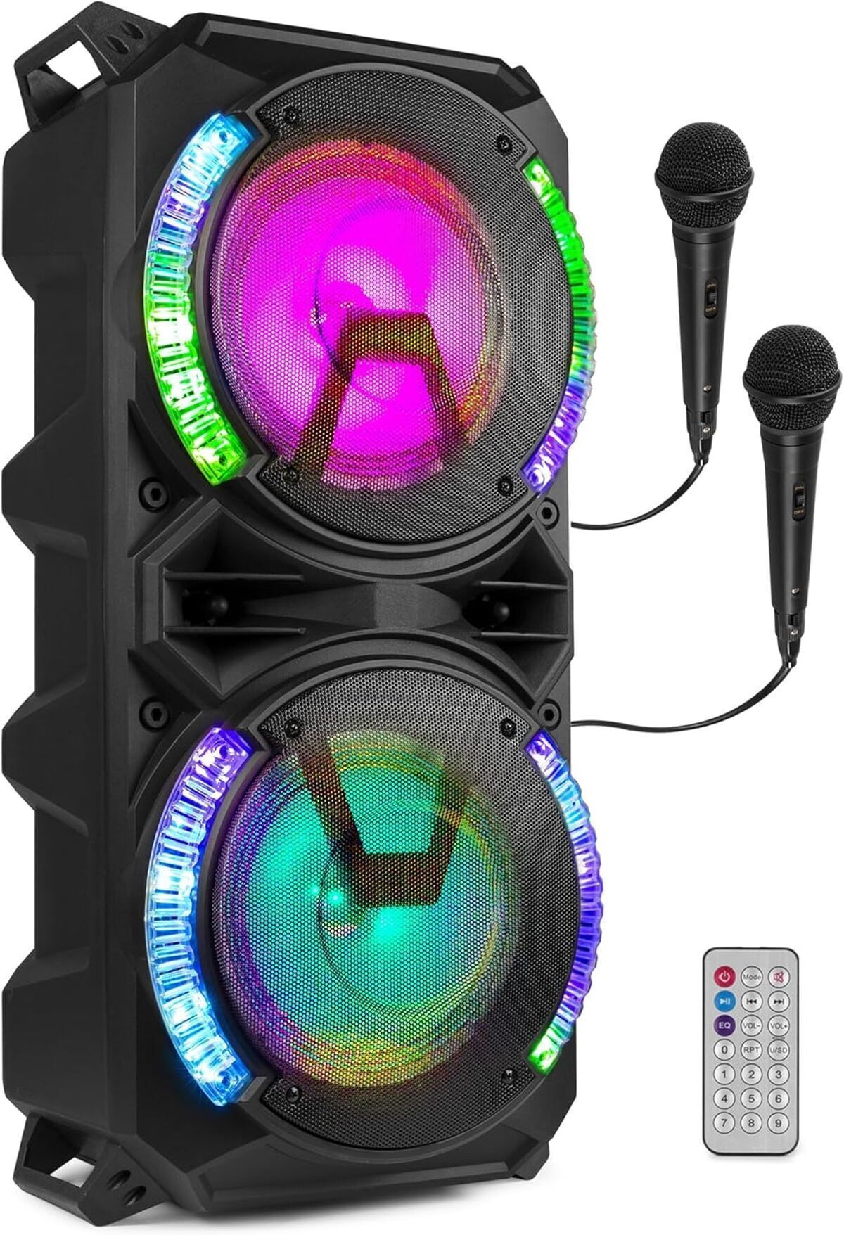 Test : enceinte karaoke Fenton LIVE280 900W avec LED et Bluetooth