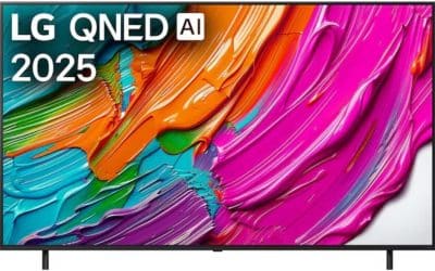 Test : téléviseur LG 75QNED8E 4K UHD, un géant lumineux