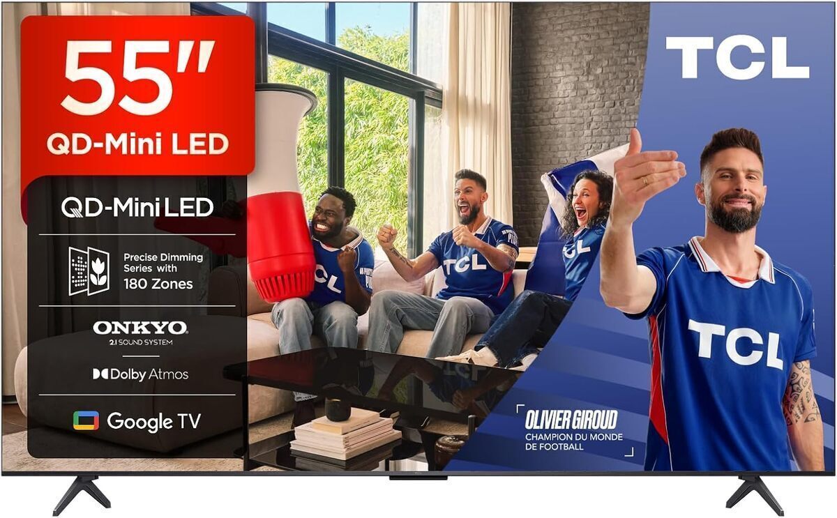 Test : téléviseur TCL 55Q6C QD-Mini LED 4K HDR