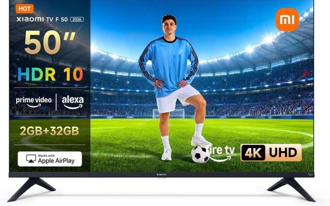 Test : xiaomi TV F 50, expérience 4K UHD avec contrôle vocal et mode jeu