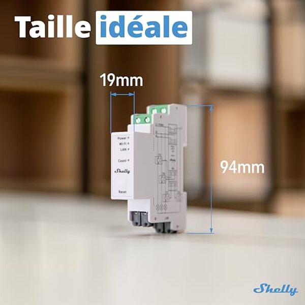 Découvrez notre test détaillé du Shelly Pro 3EM, compteur électrique triphasé compatible Modbus avec connexion WiFi et Ethernet pour piloter votre consommation énergétique. 