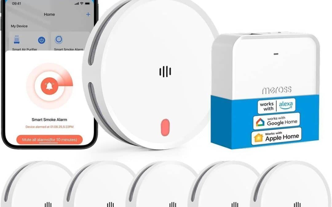 Test du détecteur de fumée connecté Meross Matter
