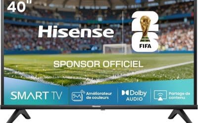 Test du téléviseur connecté Hisense 40A4Q : immersion full HD et Dolby Audio
